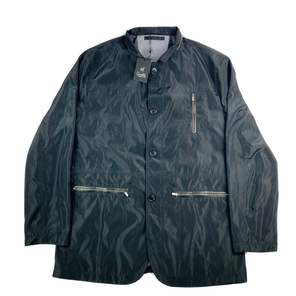 Raffi Coat weatherproof Rain Jacket New With Tags Mens Black‎ M NWT